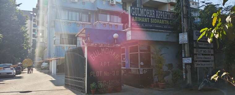 Exterior View, sector 11 dwarka 3 Bedroom 1500 Sq.Ft. Apartment In Sector 11 Dwarka Delhi 9932258