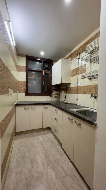 Kitchen in 2 BHK Builder Floor at Chattarpur – for Rent