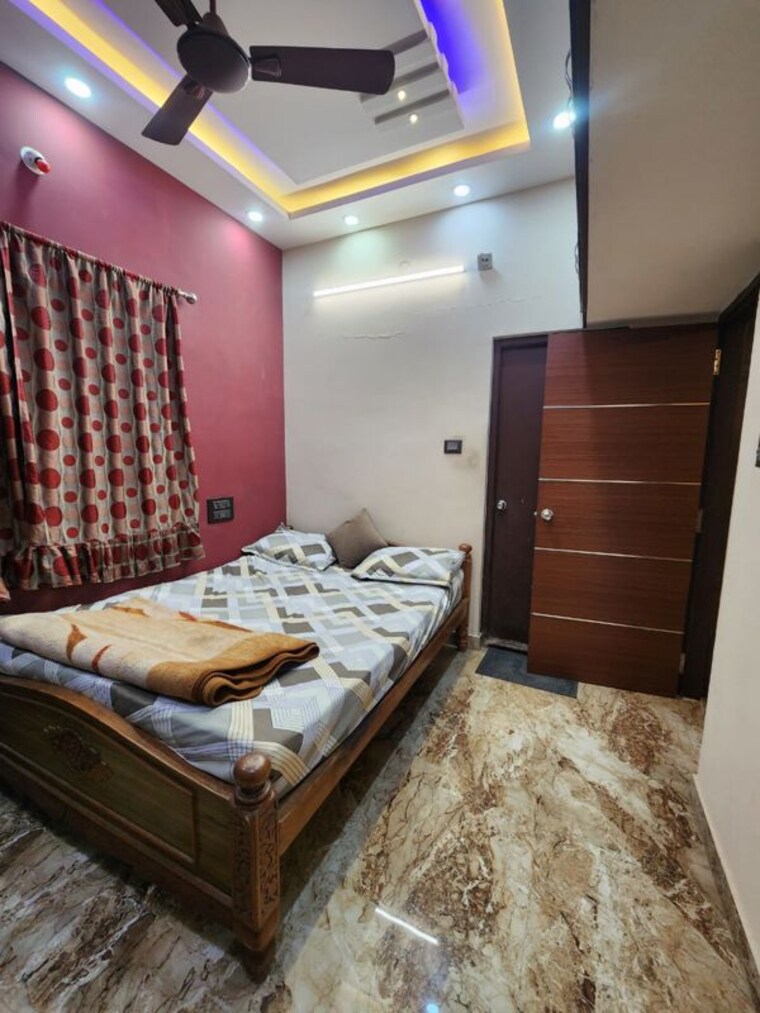 Bedroom, hbr layout 3 Bedroom 1200 Sq.Ft. Independent House In Hbr Layout Bangalore 9932244