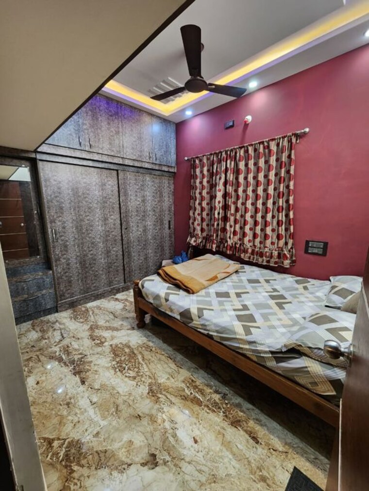 Bedroom, hbr layout 3 Bedroom 1200 Sq.Ft. Independent House In Hbr Layout Bangalore 9932244