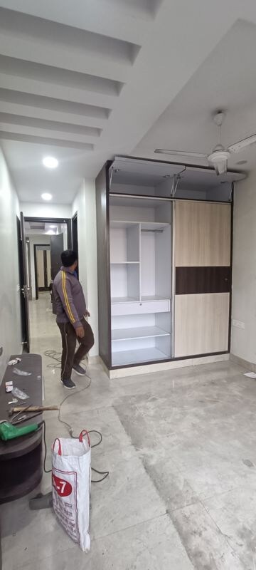 Building Lobby in 3 BHK Builder Floor at Rohini Sector 7 – for Rent