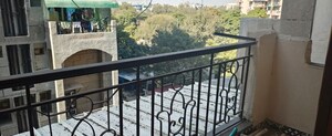 Balcony in 3 BHK Apartment at Sector 18 Dwarka – for Rent