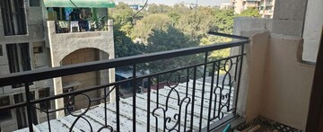 Balcony in 3 BHK Apartment at Sector 18 Dwarka – for Rent