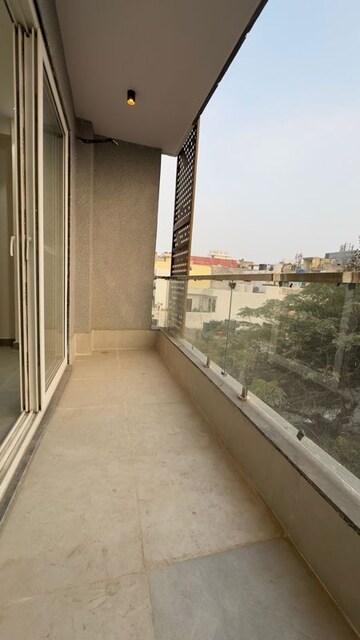 Balcony in 2 BHK Builder Floor at Chattarpur – for Rent