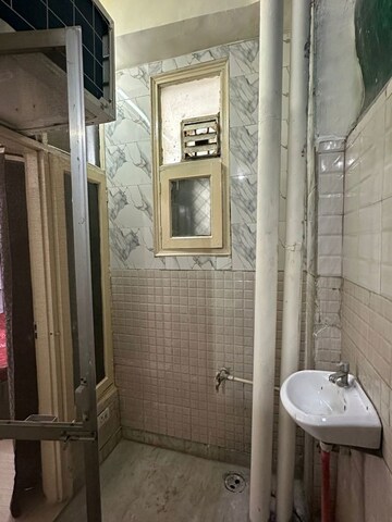 Bathroom in 3 BHK Apartment at Ashiana Arcade, Indrapuram – for Rent