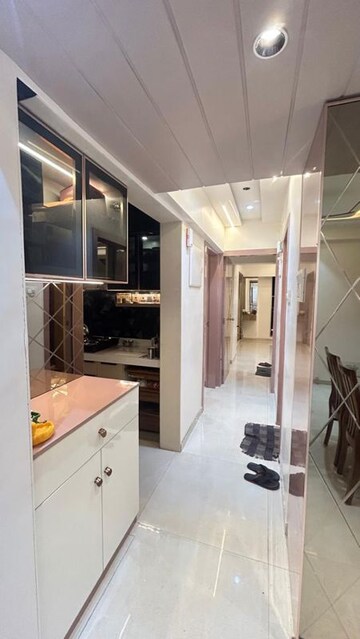 Kitchen in 2 BHK Apartment at Shree Tirupati STG Signature Residency, Thane West – for Rent