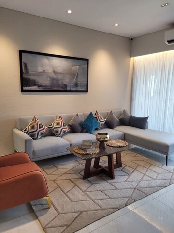 Living Room in 3 BHK Apartment at Mantra Magnus, Mundhwa – for Sale
