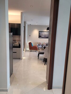 Living Room in 3 BHK Apartment at Mantra Magnus, Mundhwa – for Sale