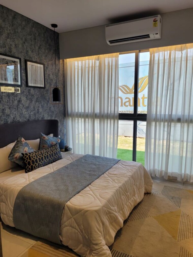 Bedroom, mantra-magnus 3 Bedroom 1560 Sq.Ft. Apartment In Mundhwa Pune 9932275