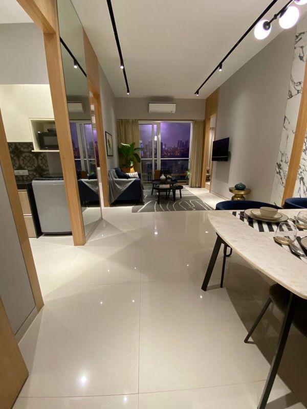 2 BHK + Pooja Room Apartment For Sale in Raymond The Address By GS