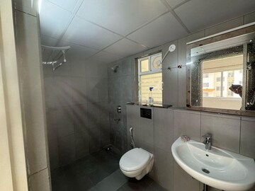 Bathroom in 3 BHK Apartment at Mahaveer Celesse, Hunasamaranahalli – for Rent