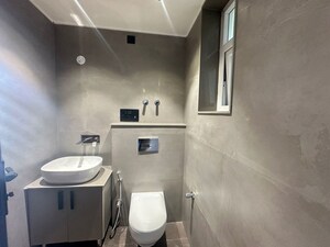 Bathroom in 3 BHK Apartment at Sector 18 Dwarka – for Rent