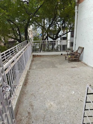 Balcony in 2 BHK Apartment at Vasant Kunj – for Rent