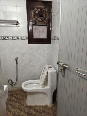 Bathroom in 2 BHK Apartment at Vasant Kunj – for Rent