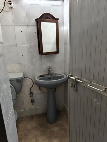 Bathroom in 2 BHK Apartment at Vasant Kunj – for Rent