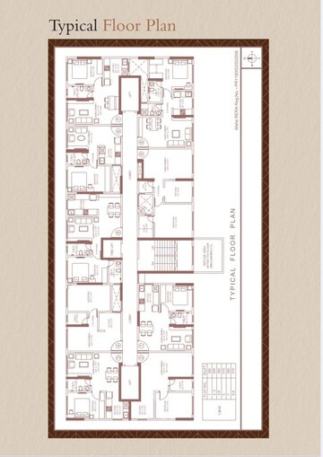 Floor Plan in 1 BHK Apartment at Andheri West – for Sale