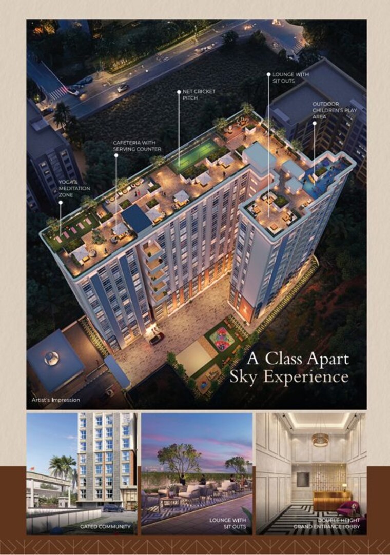 Exterior View, andheri west 1 Bedroom 425 Sq.Ft. Apartment In Andheri West Mumbai 9932382