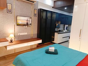 Kitchen in 1 BHK Apartment at Paramount Golfforeste, Zeta I Greater Noida – for Rent