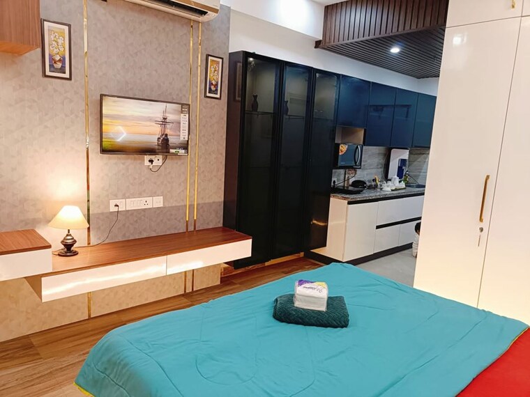 Kitchen, paramount-golfforeste 1 Bedroom 435 Sq.Ft. Apartment In Zeta I Greater Noida Greater Noida 9932406