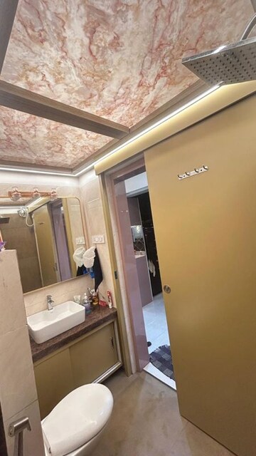 Attached Bathroom in 2 BHK Apartment at Shree Tirupati STG Signature Residency, Thane West – for Sale