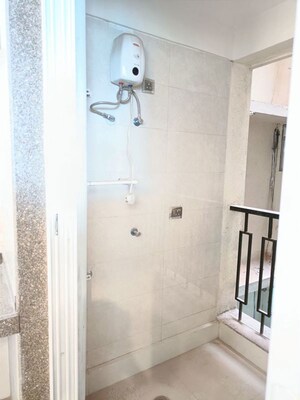 Bathroom in 3 BHK Apartment at Varsha Solitaire, Hadapsar – for Rent