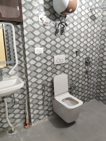 Bathroom in 2 BHK Apartment at Vasant Kunj – for Rent