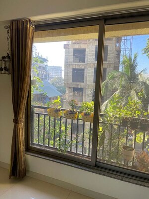Balcony in 3 BHK Apartment at Panch Pakhadi – for Rent
