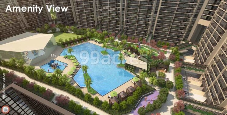 Master Plan, kumar-palmspring-towers 2 Bedroom 1073 Sq.Ft. Apartment In Undri Pune 9932467