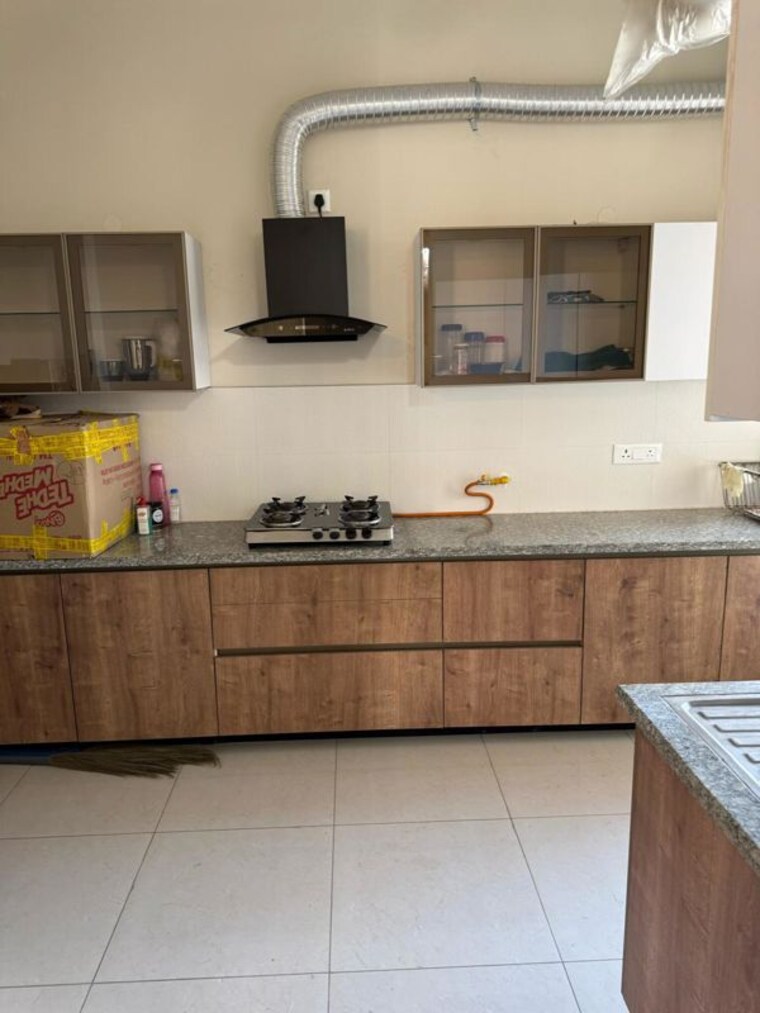 Kitchen, aba-ivy-county 3 Bedroom 2124 Sq.Ft. Apartment In Sector 75 Noida 9932579