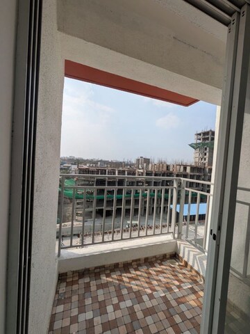 Balcony in 2 BHK Apartment at Majestique Rhythm County, Handewadi – for Sale