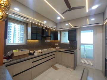 Kitchen in 3 BHK Apartment at Ramky One Galaxia, Nallagandla – for Sale