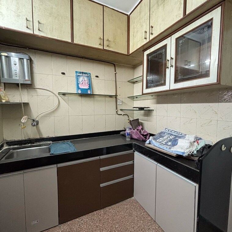 Kitchen, jyoti-complex 1 Bedroom 425 Sq.Ft. Apartment In Santosh Nagar Mumbai 9932639