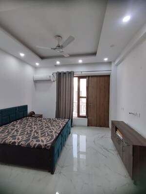 Bedroom in 3 BHK Builder Floor at Sushant Lok Iii – for Rent