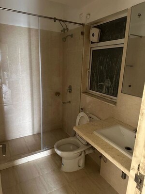 Bathroom in 3.5 BHK Apartment at Emaar Palm Gardens, Sector 83 – for Sale