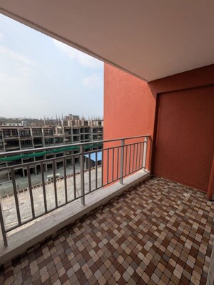 Balcony in 3 BHK Apartment at Majestique Rhythm County Phase 2, Handewadi – for Sale