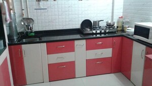 Kitchen in 1 BHK Apartment at Mahatma Society – for Rent