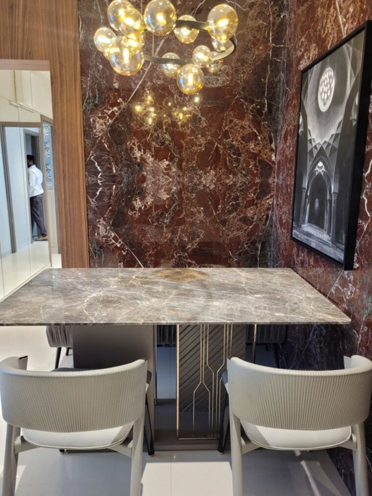 Dining area, kumar-magna-city 3 Bedroom 1479 Sq.Ft. Apartment In Manjri Budruk Pune 9932625