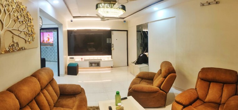 Living Room, suprabhat-chs 2.5 Bedroom 800 Sq.Ft. Apartment In Chembur Mumbai 9932674