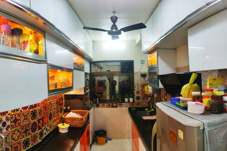 Kitchen, suprabhat-chs 2.5 Bedroom 800 Sq.Ft. Apartment In Chembur Mumbai 9932674