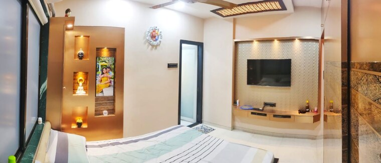 Bedroom, suprabhat-chs 2.5 Bedroom 800 Sq.Ft. Apartment In Chembur Mumbai 9932674