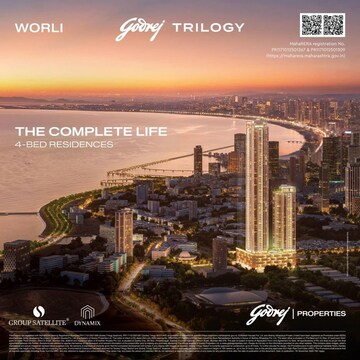 4 BHK Apartment For Sale in Godrej Trilogy, Worli