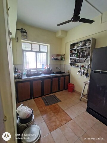 Living Room in 1 BHK Apartment at Shree Chitrakut CHS, Dahisar East – for Rent