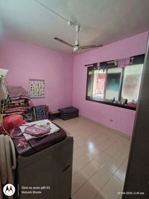 Bedroom in 1 BHK Apartment at Shree Chitrakut CHS, Dahisar East – for Rent