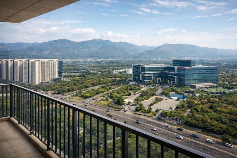 Balcony, conscient-hines-elevate 3 Bedroom 2095 Sq.Ft. Apartment In Sector 59 Gurgaon 9932747