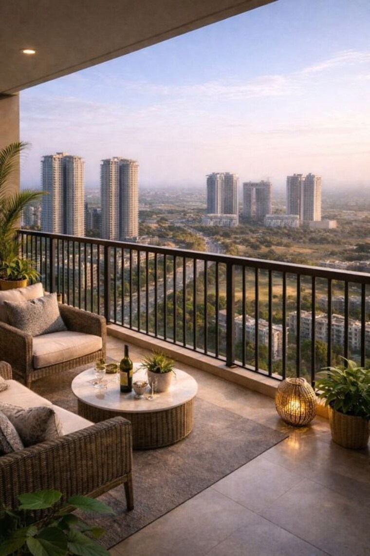 Balcony, conscient-hines-elevate 3 Bedroom 2095 Sq.Ft. Apartment In Sector 59 Gurgaon 9932747