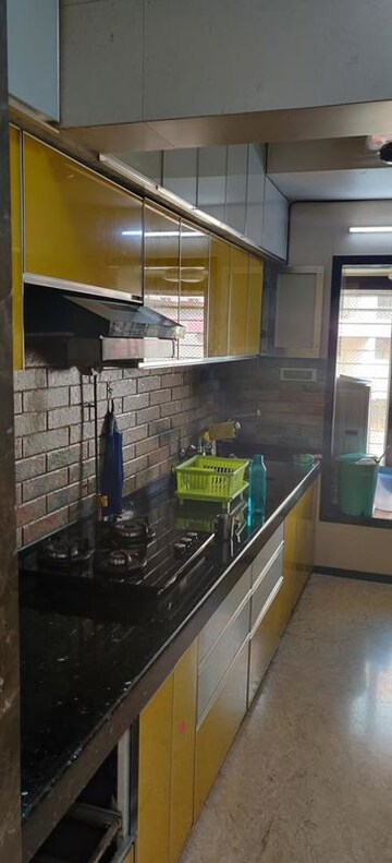 Kitchen in 3 BHK Apartment at KP Krishna Regency, Malad West – for Rent