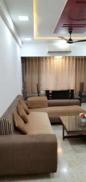 Living Room in 3 BHK Apartment at KP Krishna Regency, Malad West – for Rent