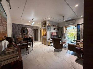 Living Room in 3 BHK Apartment at Satellite Tower, Goregaon East – for Sale