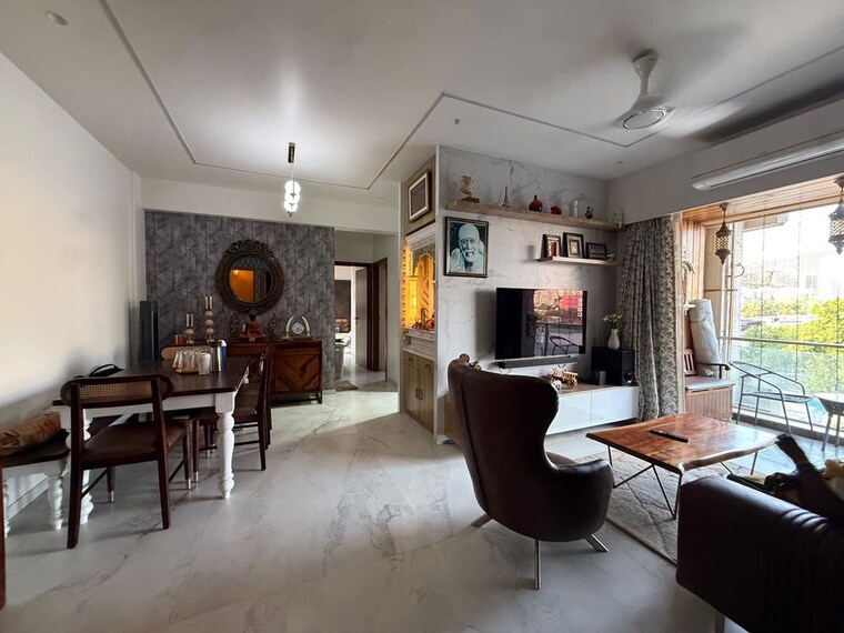 Living Room, satellite-tower 3 Bedroom 1100 Sq.Ft. Apartment In Goregaon East Mumbai 9922121