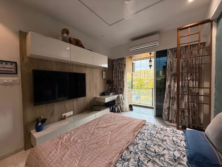 Bedroom, satellite-tower 3 Bedroom 1100 Sq.Ft. Apartment In Goregaon East Mumbai 9922121